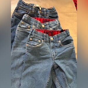 Levi's 511 Blue Jeans (Lot of 3) Boys 6 Reg